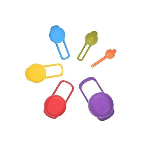 0811 Plastic Measuring Spoons for Kitchen (6 pack) - SkyShopy 0811 Plastic Measuring Spoons for Kitchen (6 pack) - SkyShopy